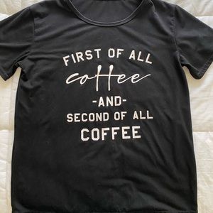 Coffee lovers shirt